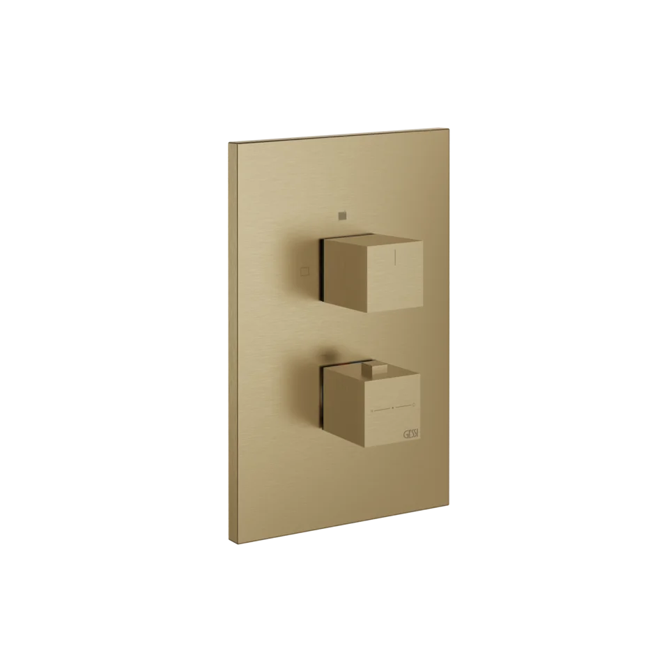 Смеситель для душа 20182 726 Gessi Rettangolo k ТЕПЛАЯ БРОНЗА BR. PVD 20182726