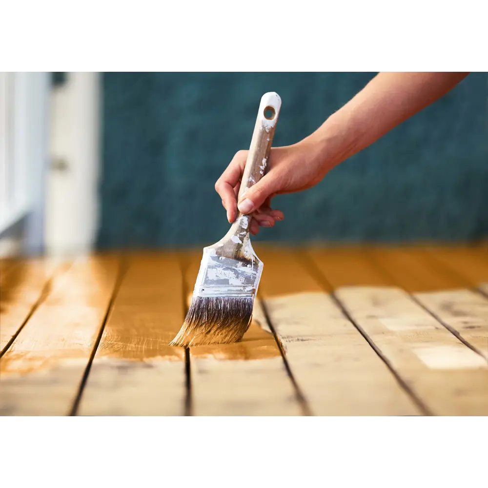 LUXENS Алкидно-уретановая эмаль для пола и лестниц - Дуб 1,9 кг 82852475 STLM-0037055 - Вид №4