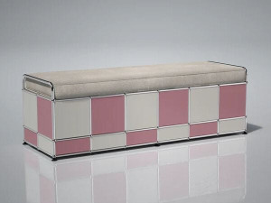 Стальная скамья