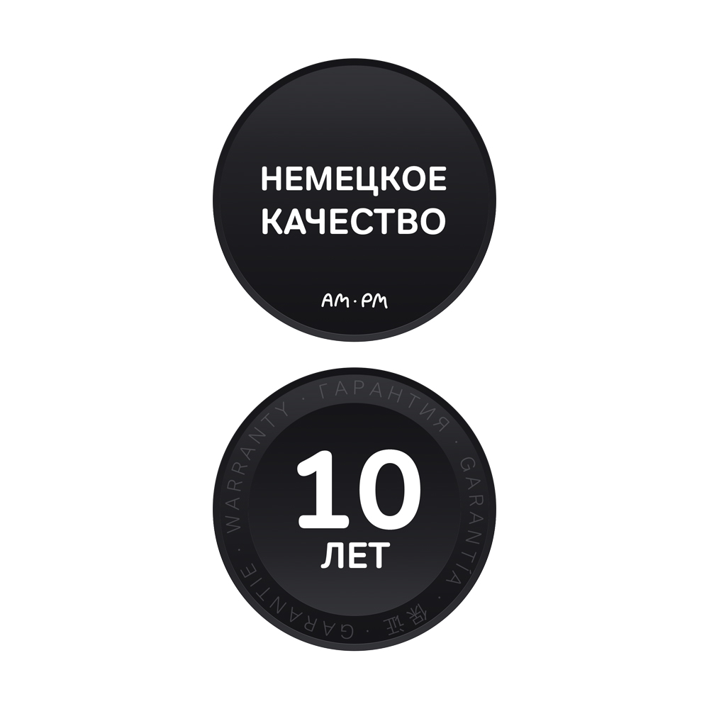 F85C10000 смеситель для ванны и душа хром шт AM.PM Sunny - Вид №6