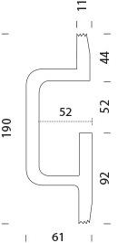 GESSO Линейный световой профиль для светодиодных модулей  807  - Вид №5