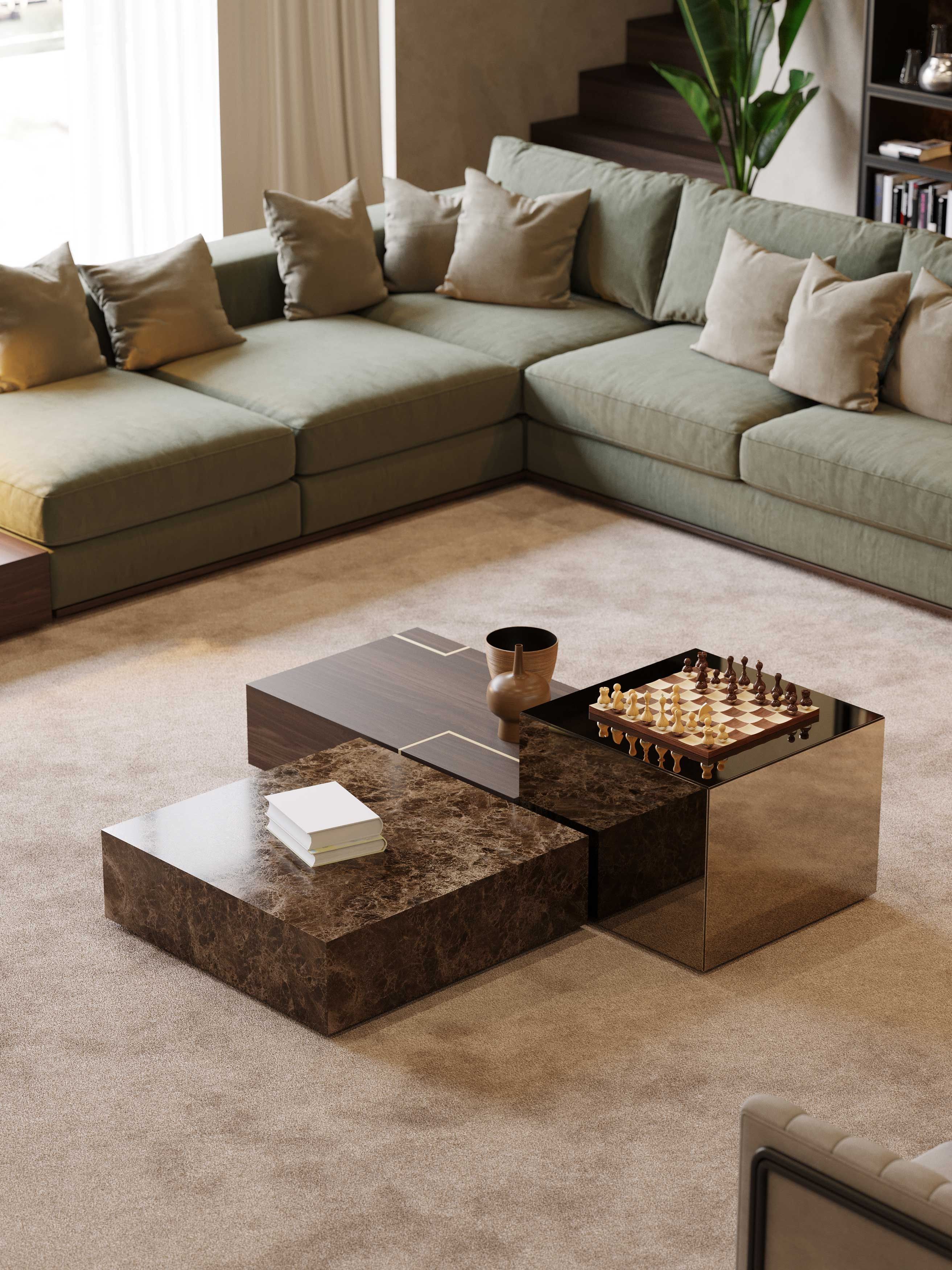 Бархатный угловой диван Stylish Club Sublime ARCH-00074031 - Вид №6