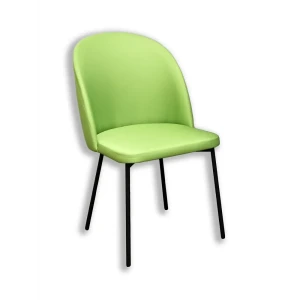 91282681 Кухонный стул Estente Arnold 50x50x90 см велюр зеленый STLM-1456401
