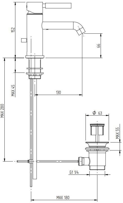 ZAZZERI Смеситель для раковины, однорычажный, на одно отверстие Da-da sun-id-1393957 - Вид №5
