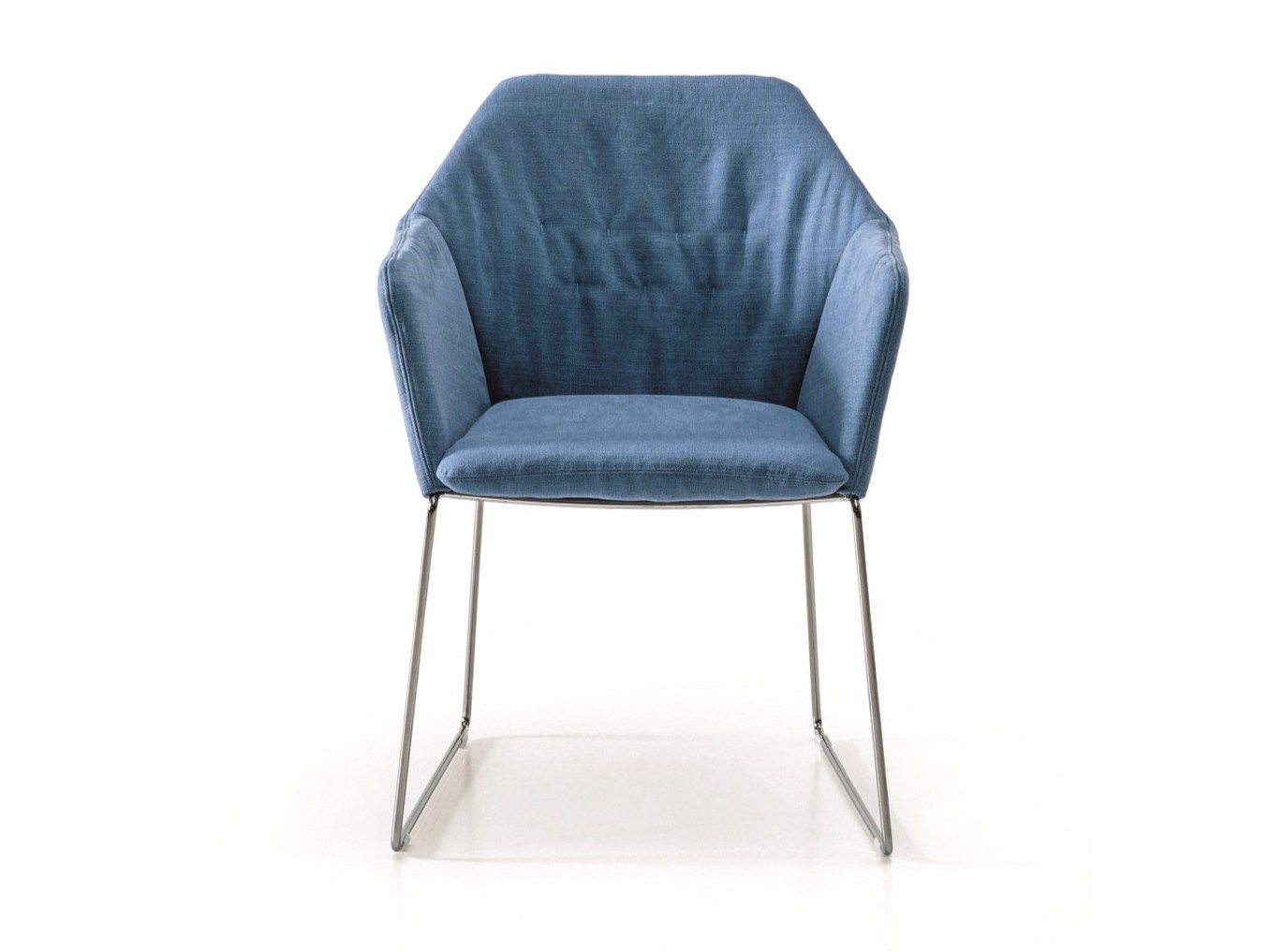 Мягкий тканевый стул с подлокотниками Saba Italia Нью-Йорк ARCH-00131861 - Вид №1