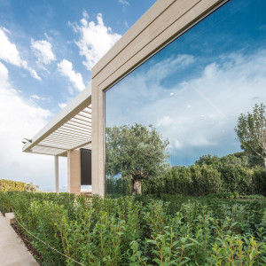 Раздвижные двери из нержавеющей стали