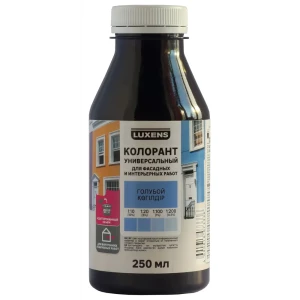 Колорант Luxens 0.25 л цвет голубой