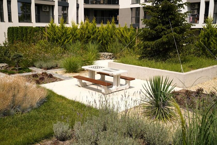 ENCHO ENCHEV - ETE Бетонный стол для общественных мест / игровой стол  221  - Вид №5