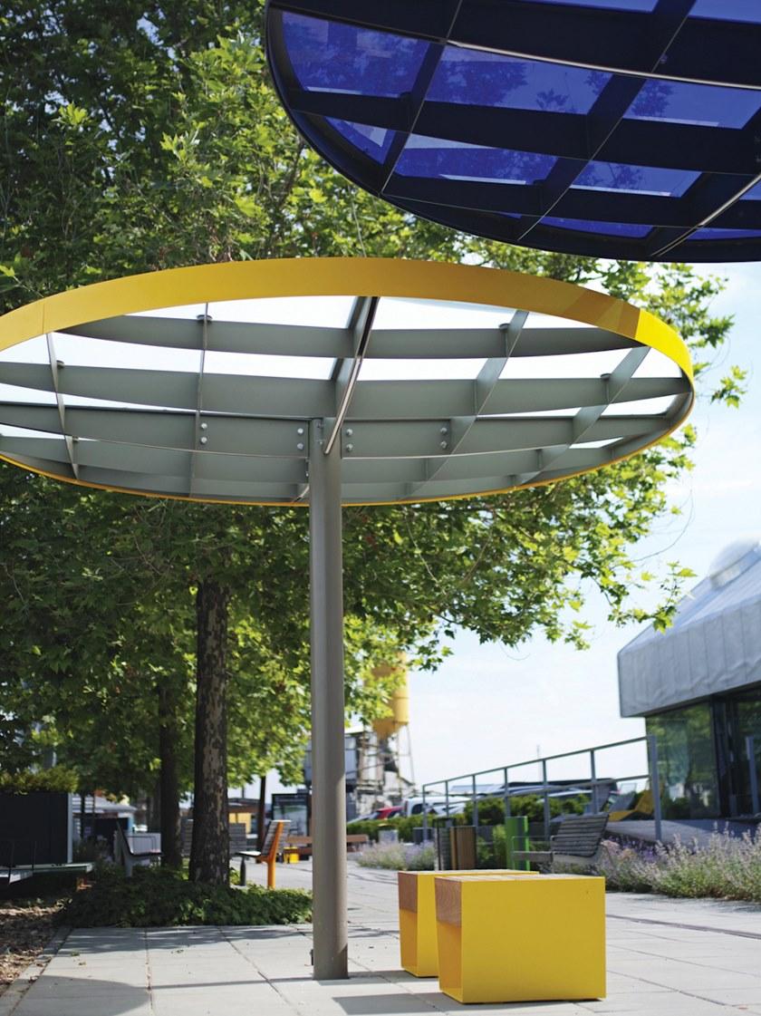 mmcité1 Многофункциональный навес с подсветкой sun-id-1400510 - Вид №2