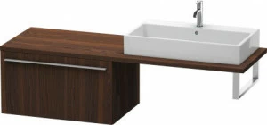 XL543406969 X-Large Шкафчик для консоли Орех брашированный (натуральный шпон)