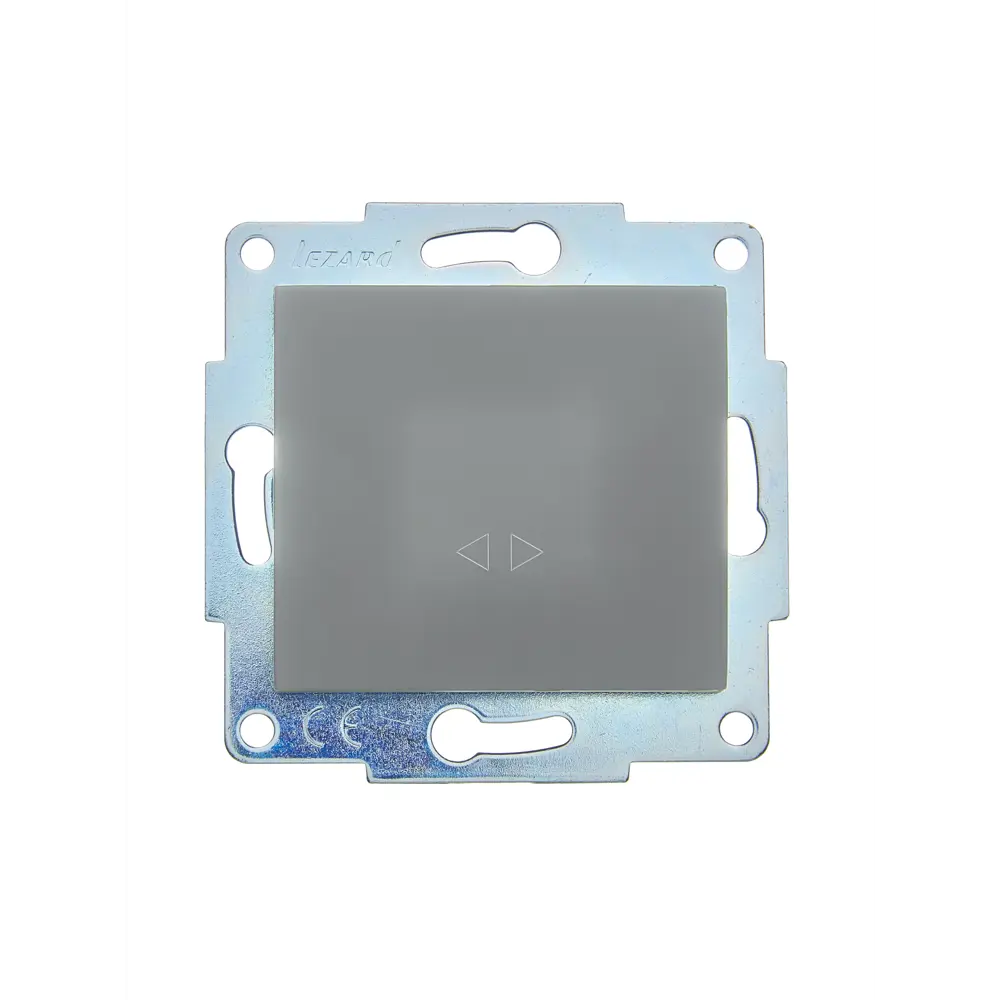Выключатель промежуточный встраиваемый Lezard Asti 1 клавиша цвет платина STLM-2150068