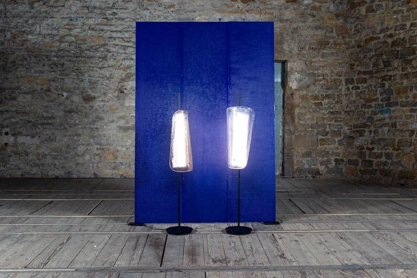 pulpo Светодиодный торшер из стали и стекла Bent sun-id-1375744 - Вид №1