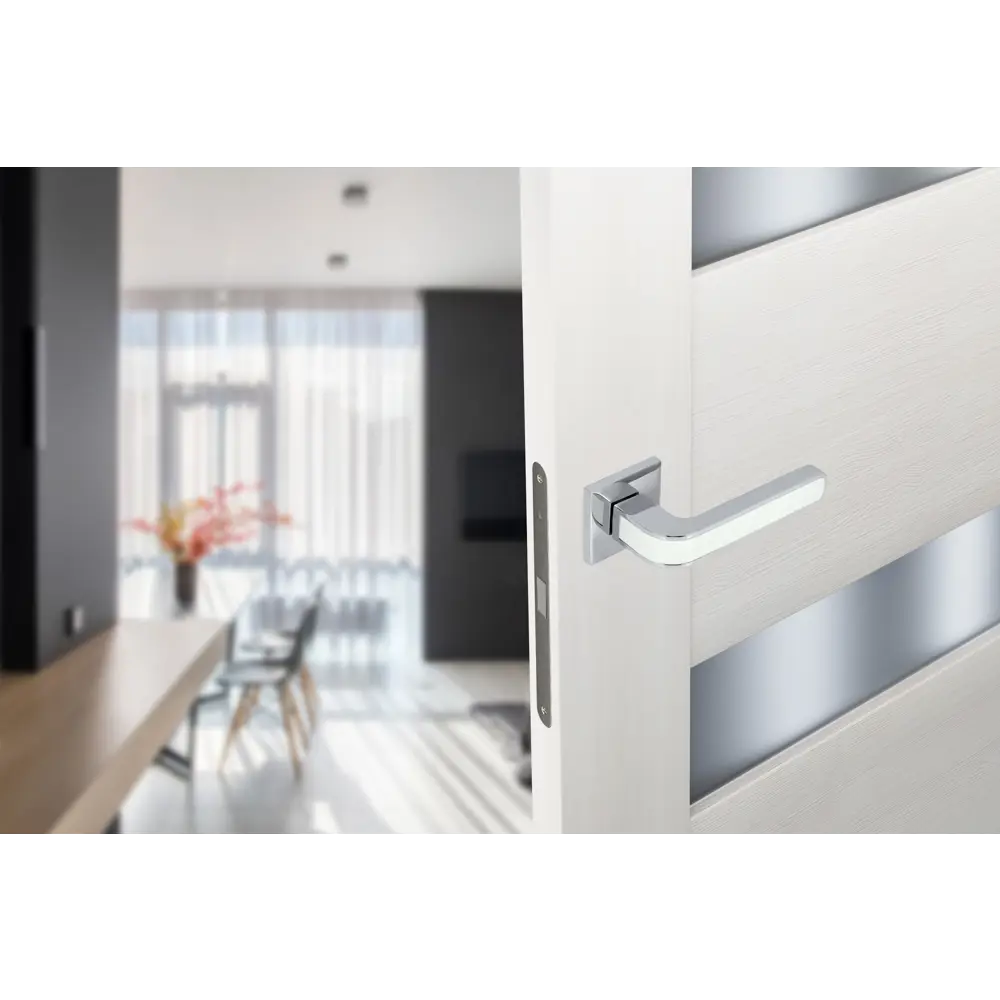 Дверные ручки EDSON для межкомнатных дверей в стиле хром 85168443 STLM-0059328 - Вид №4