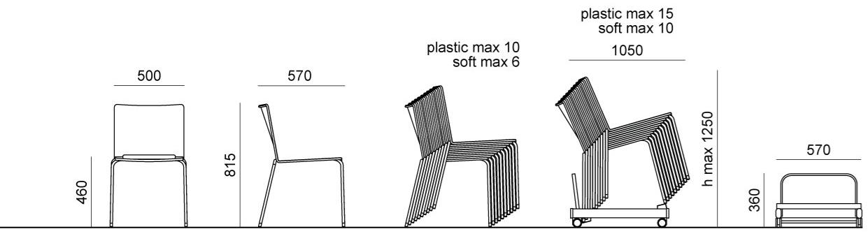 Diemmebi Стул на 4 ножках Lafilò sun-id-1435698 - Вид №3