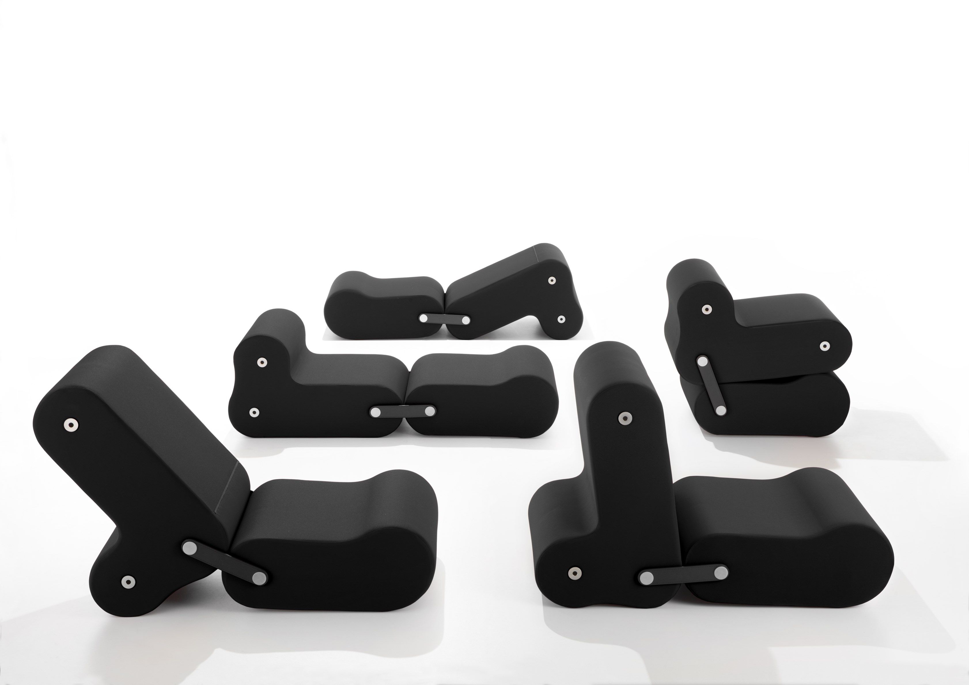 Тканевое кресло B-LINE MULTICHAIR ARCH-00081384 - Вид №2