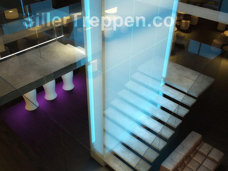 Siller Treppen Открытая лестница из бетона sun-id-1478763 - Вид №1