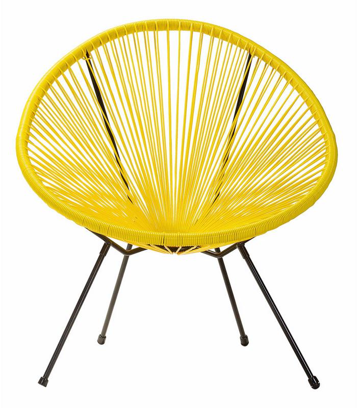 50663 Кресло Acapulco yellow R-HOME 870154 - Вид №1