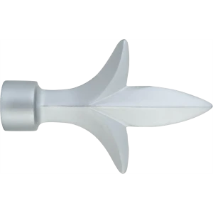 Наконечник Orbis Лотос, металл, цвет серебро, 10 см