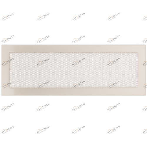 Вентиляционная решетка Kratki 17х49 (кремовая) 4154