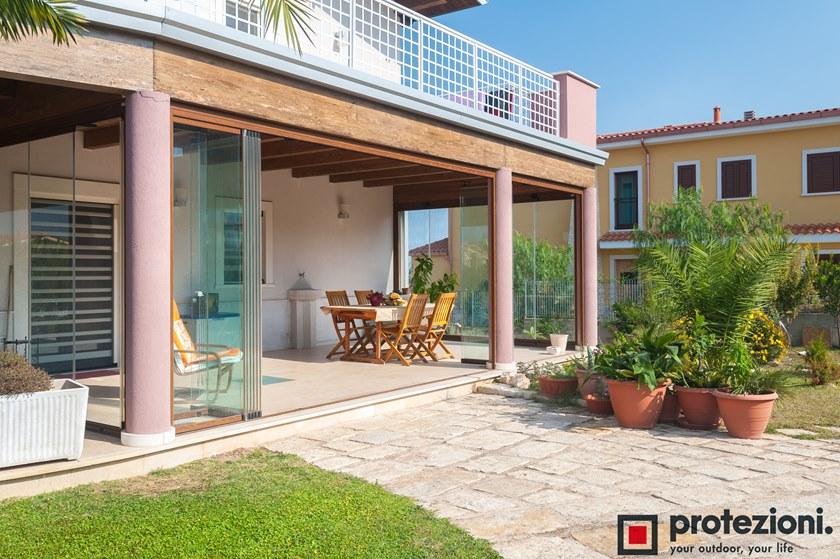 Protezioni Безрамное алюминиевое складывающееся окно Visio sun-id-1429124 - Вид №2