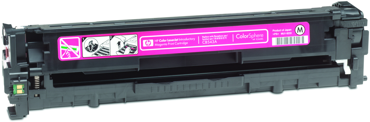 CB543A color laserjet magenta print cartridge HP Santreyd  - Вид №1