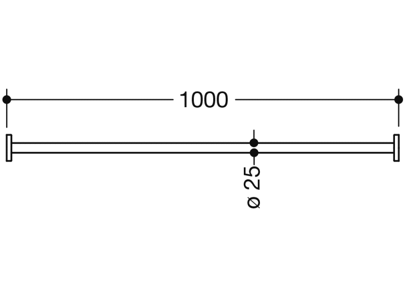 900.34.40060 Карниз HEWI System 900 - Вид №11