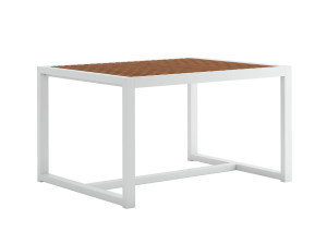 Прямоугольный садовый стол из тикового дерева