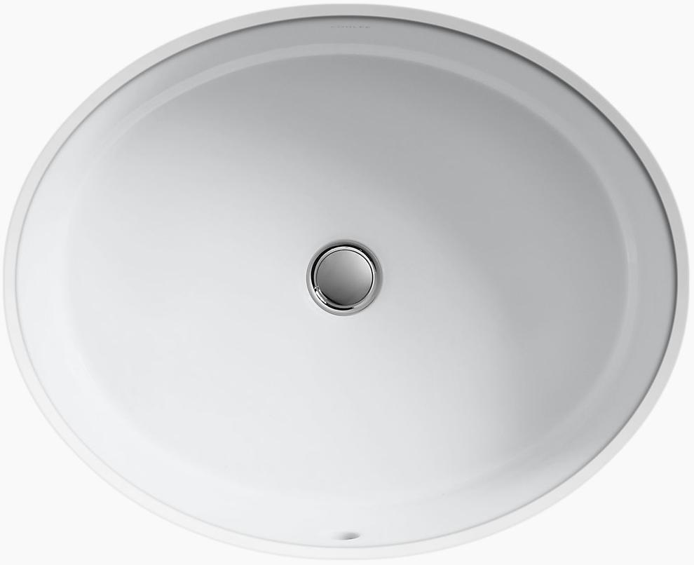 K-2881-0 Накладная раковина под столешницу  прямоугольная Kohler  - Вид №3