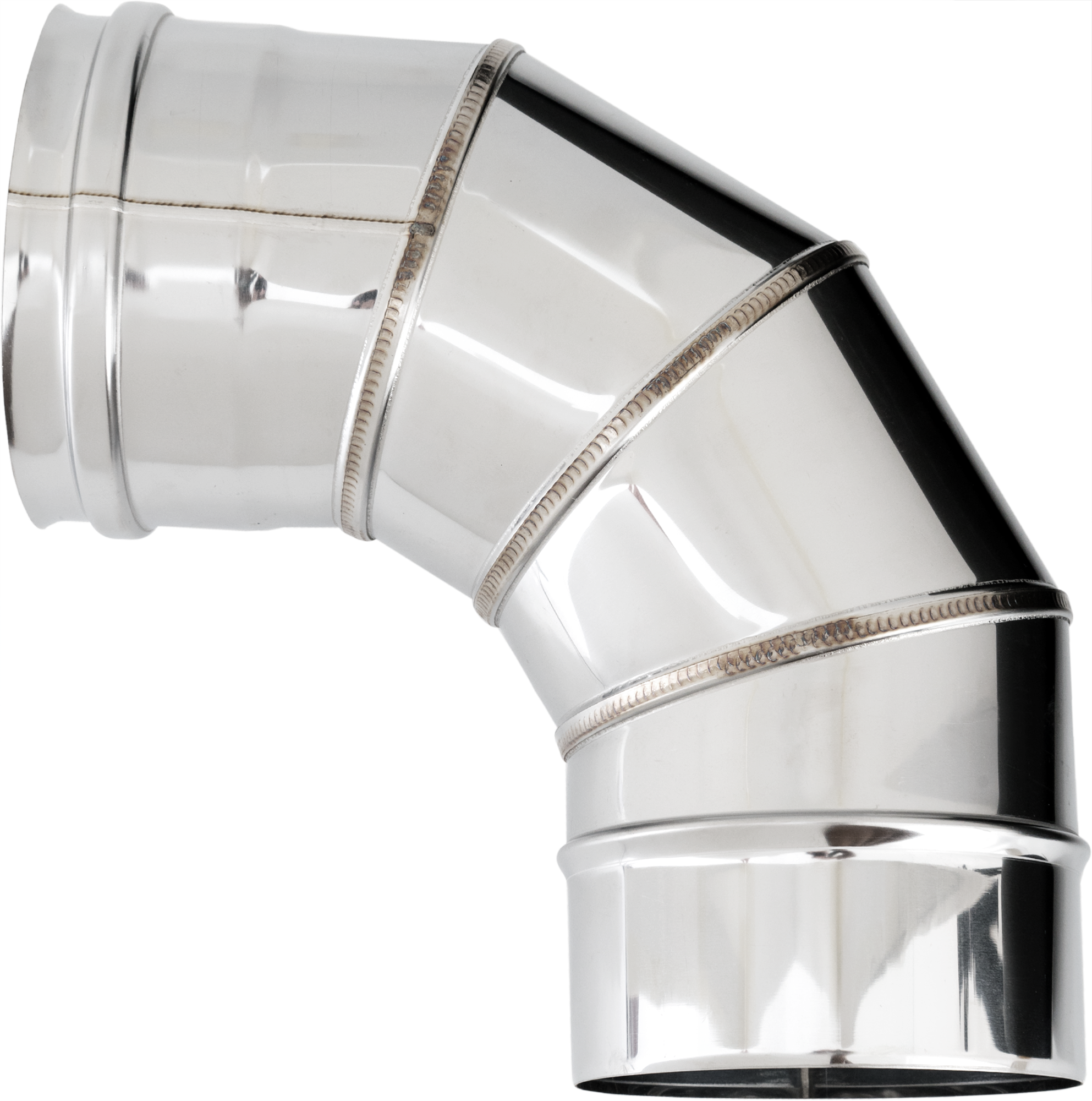 Отвод дымоходный Santreyd 115 мм с углом 87° из нержавеющей стали 82859774 STLM-0037225