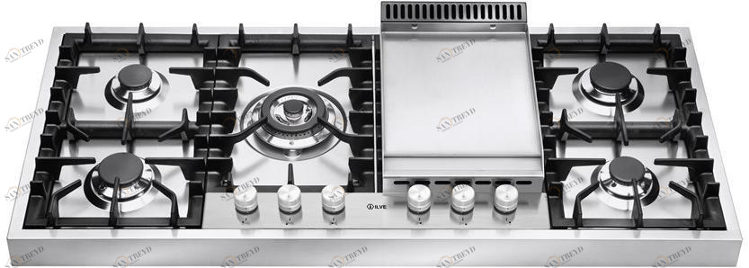 Ilve Газовая плита из нержавеющей стали Professional plus Hap125fd Santreyd 