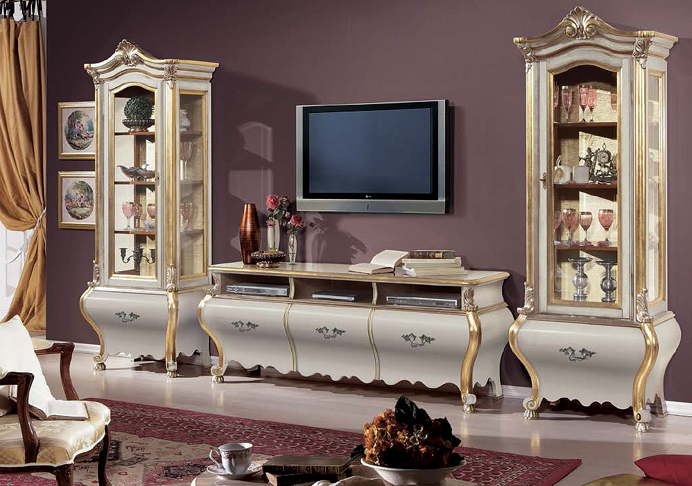 Стенка  GIULIACASA P713DX/L-NY + P713SX/L-NY + P723/L-NY NEW YORK