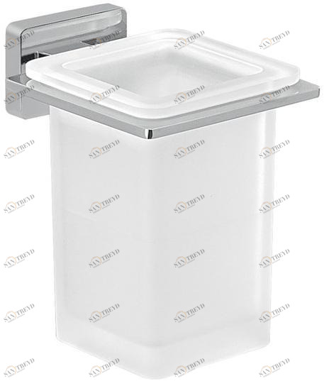 GEDY Настенный стеклянный держатель для зубных щеток Atena 4410