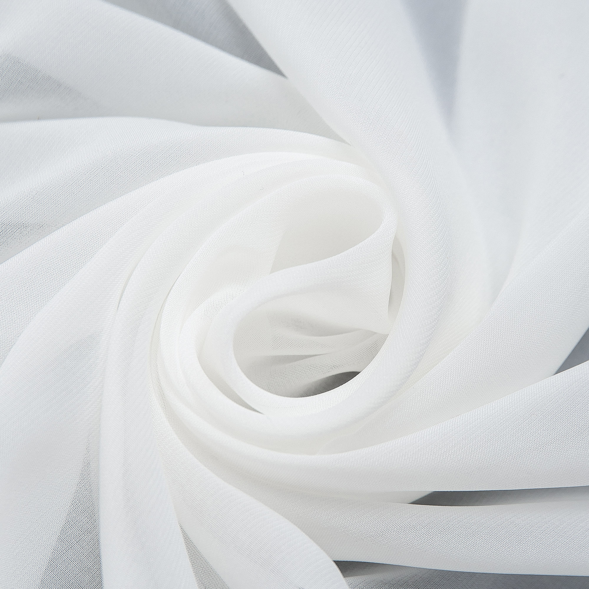 Тюль белый шифон TEX REPUBLIC для гостиной в стиле нео-классика 85486190 STLM-0063096 - Вид №1