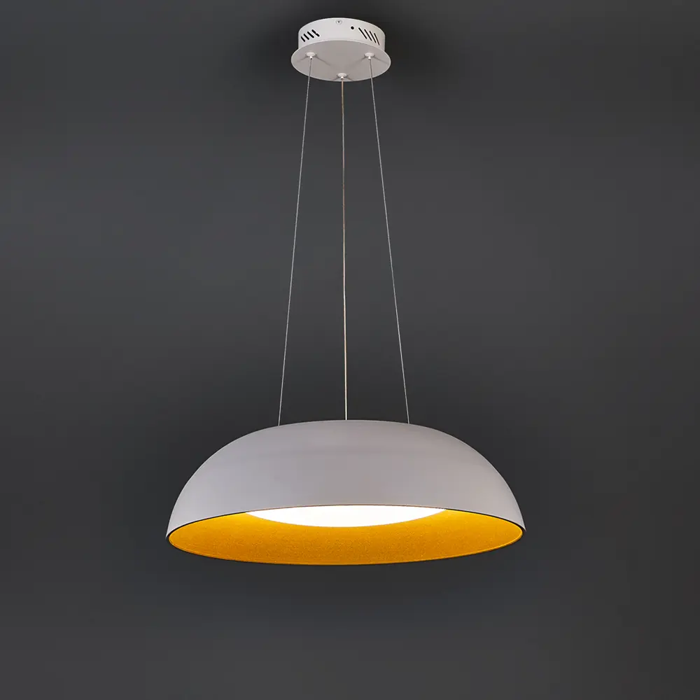 Подвесной светильник светодиодный Solar FR6087PL-L48WG цвет белый золото 89335087 STLM-2166897 Freya  - Вид №1
