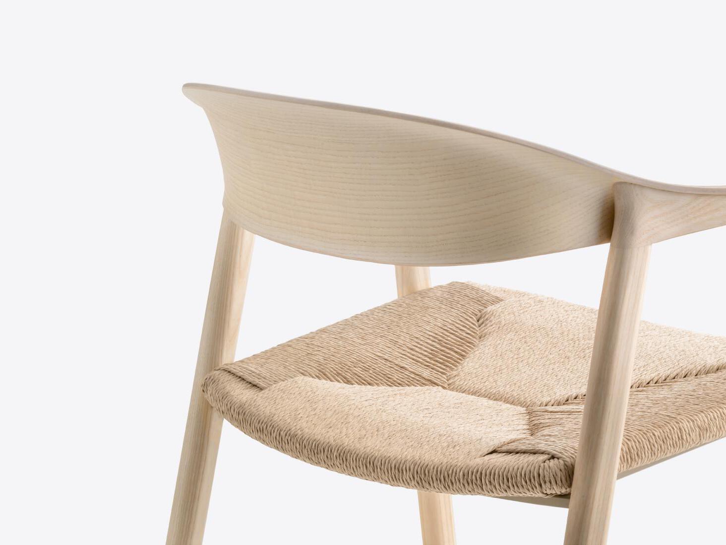 Деревянный стул с подлокотниками Pedrali ARCH-00028097 - Вид №5