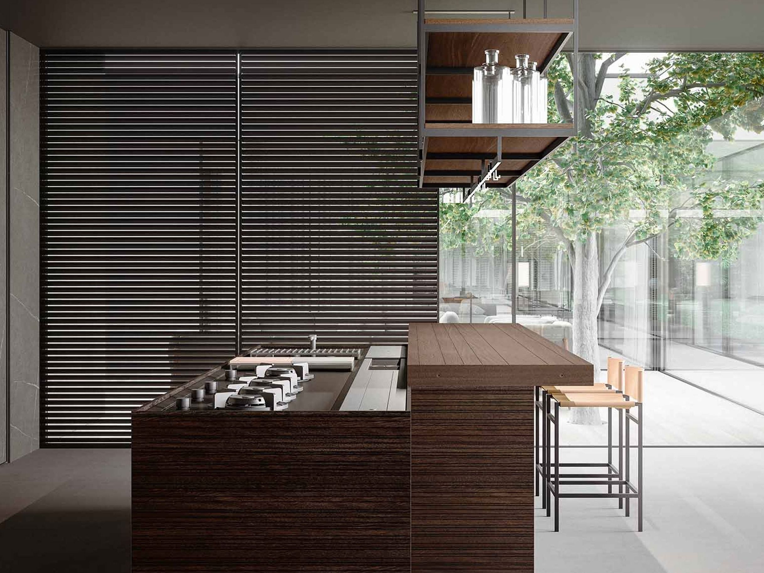 Алюминиевая поворотная дверь ADL Levante ARCH-00105993 - Вид №1