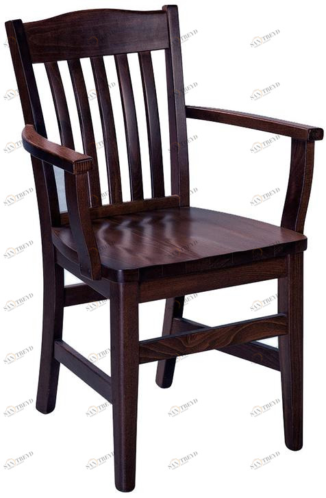 886 Стул Гессер с подлокотниками, венге R-HOME 4001892HW_венге