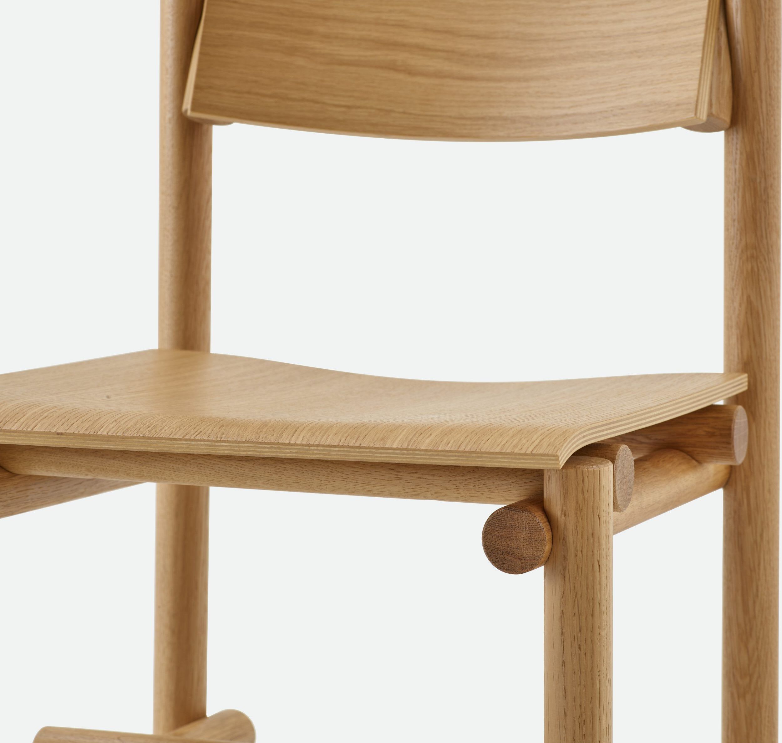 Деревянный стул с открытой спинкой Knoll Muecke Wood ARCH-00010615 - Вид №14