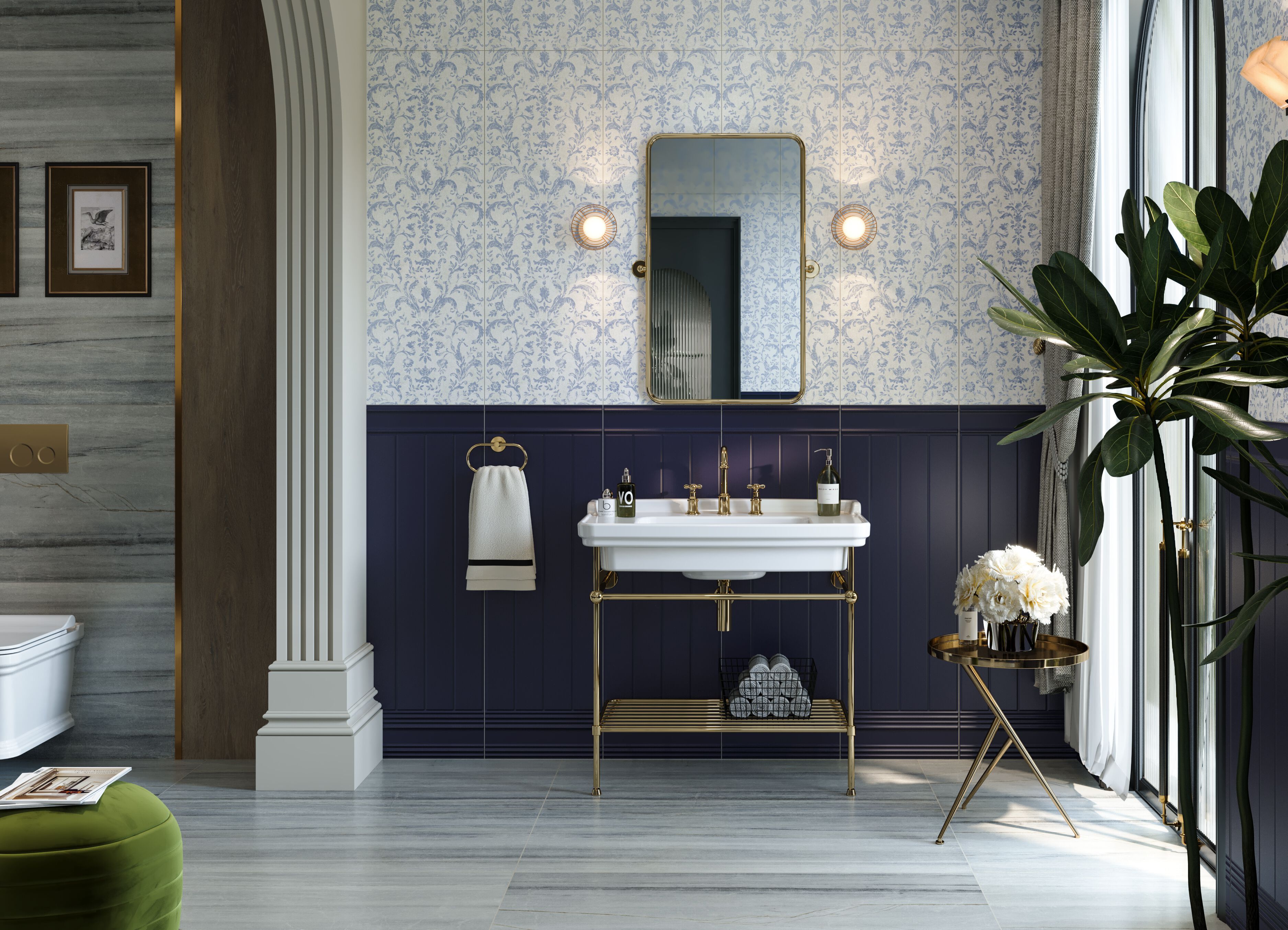 Керамогранит Kaleseramik ванная комната ARCH-00079984 - Вид №4