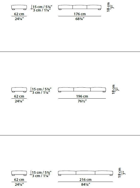 BAXTER Кожаная кровать с мягким изголовьем sun-id-1348169 - Вид №5
