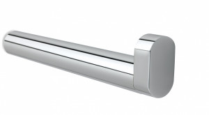 LV11(03) Stil Haus Living, бумагодержатель перпендикулярный, цвет хром - белый матовый