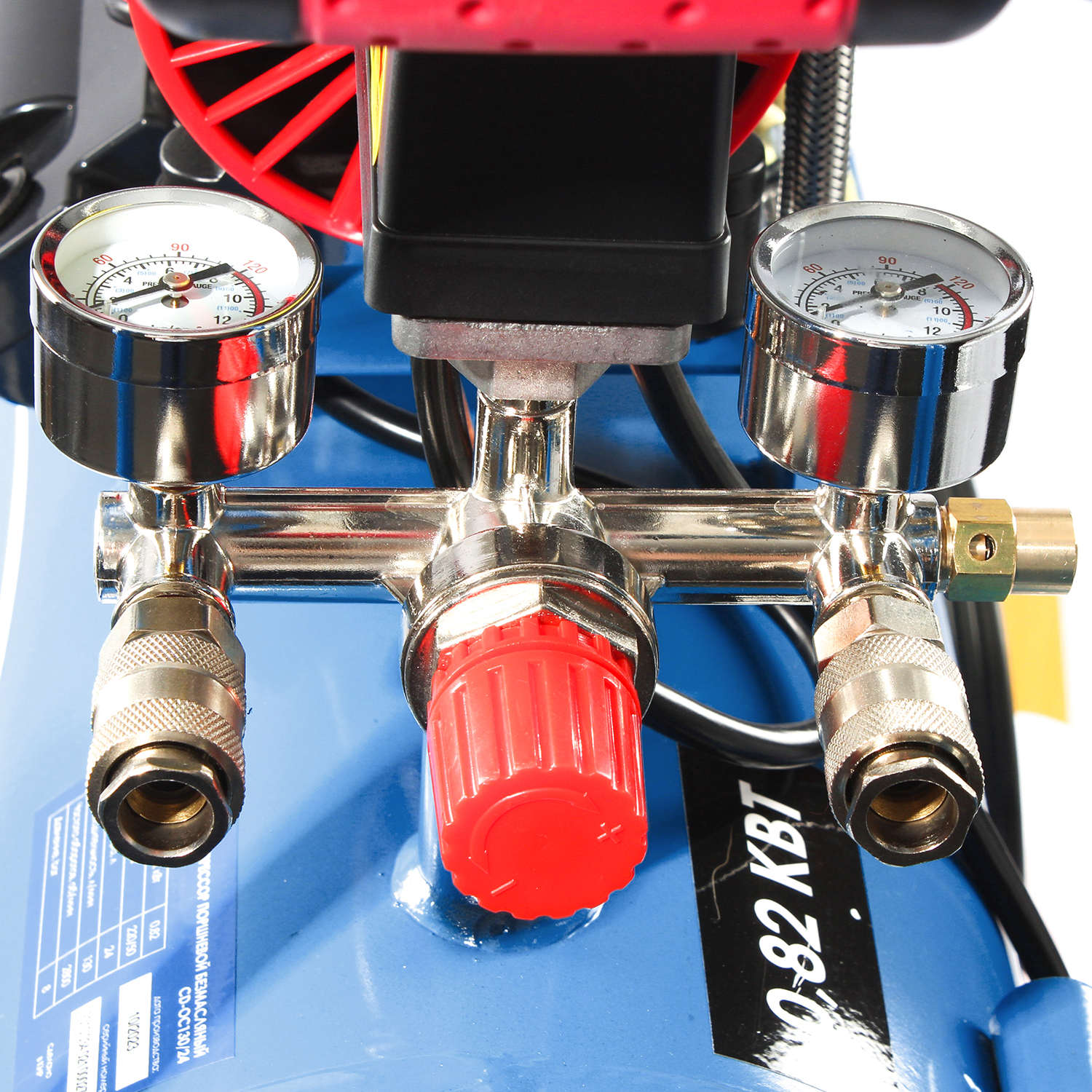 Компрессор поршневой безмасляный Concorde CD-OC130/24 9175538 STDN-0032842 - Вид №5