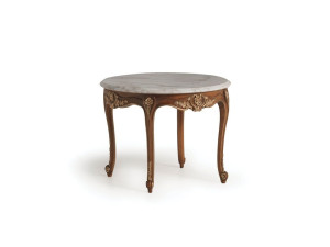 Круглый журнальный столик в стиле Людовика XV