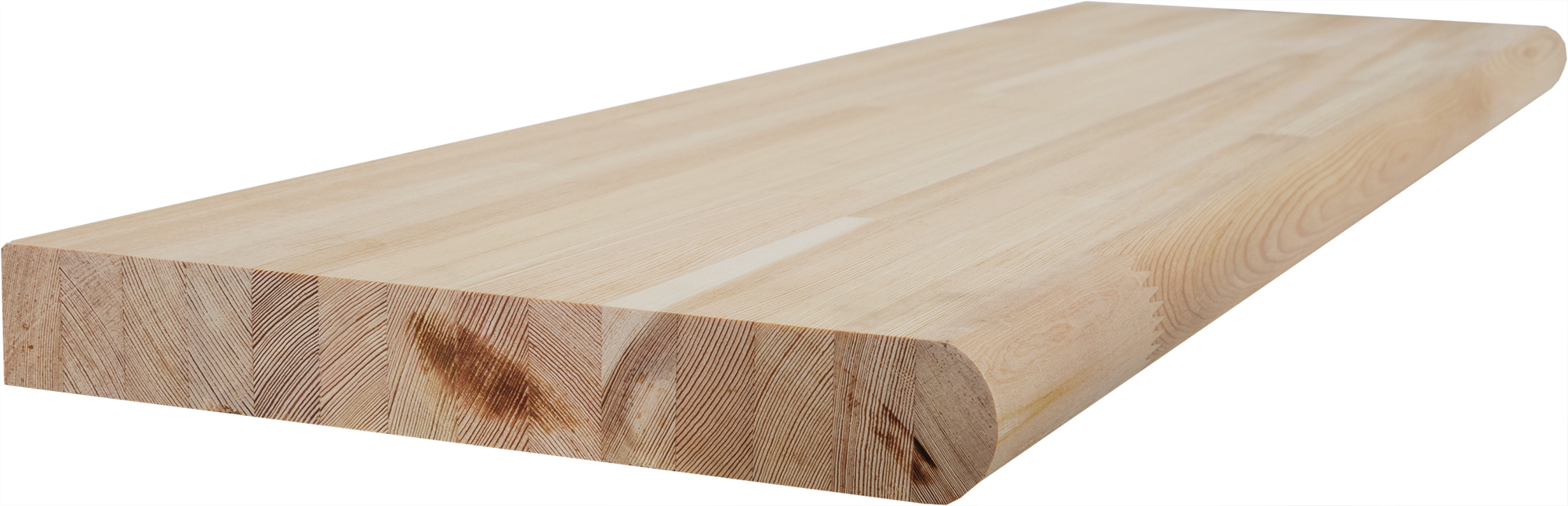 84372045 Ступень прямая сращенная лиственница сорт Экстра 40х300х1000 мм STLM-0048789 Santreyd  - Вид №1