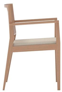 Andreu World Мягкое плетеное кресло с подлокотниками Manila So2133 - Вид №4