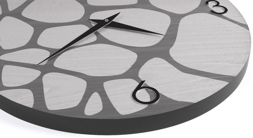 LIGNIS® Настенные часы из инкрустированного дерева Dolcevita nature 10.064 / 10.142 - Вид №2