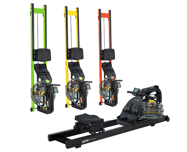 Гребной тренажер first degree fitness neon plus - черный First Degree Fitness sun-id-2068343 - Вид №1