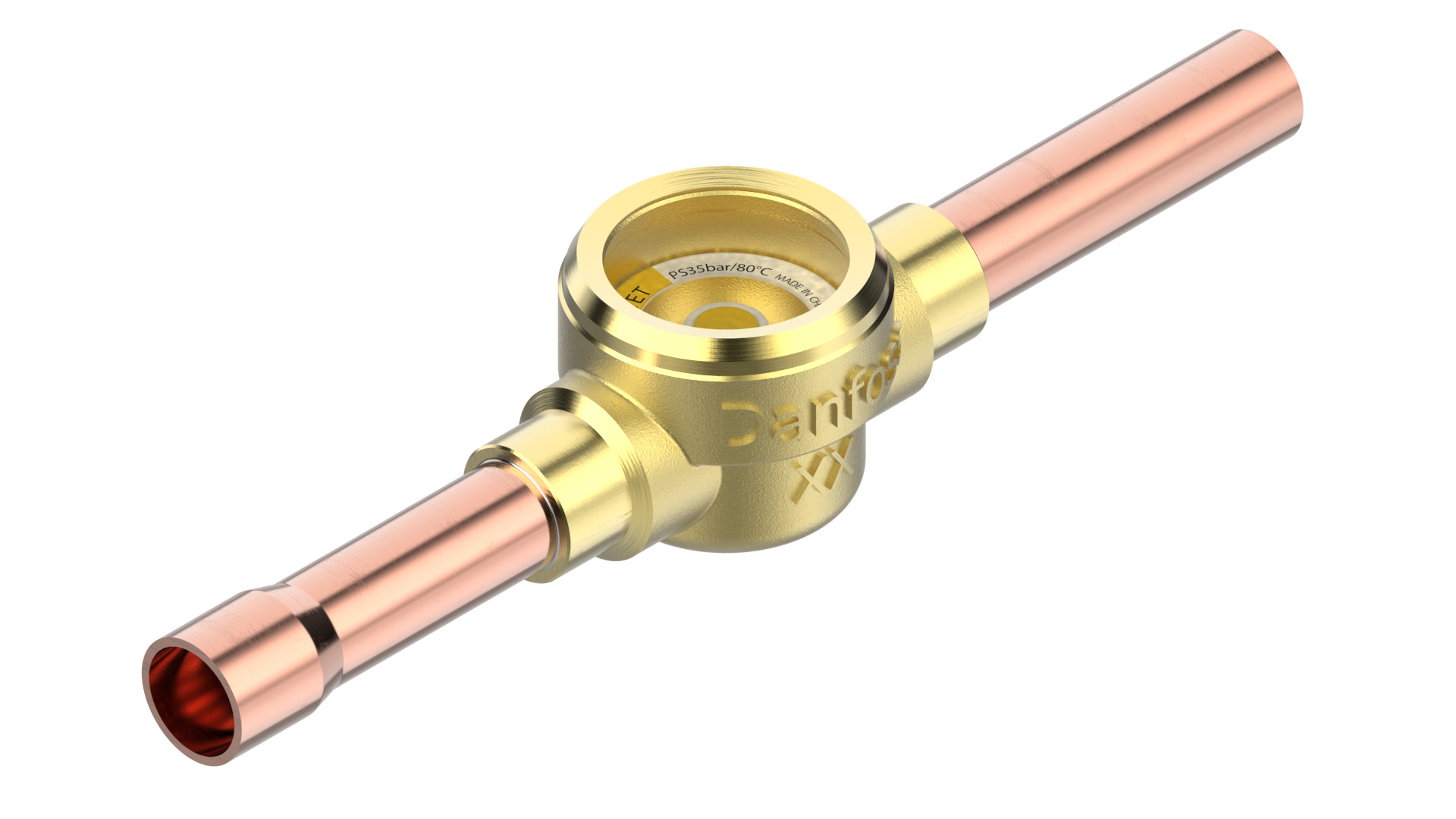 Danfoss SGN — Смотровые стекла с индикатором влажности SGN 12s Смотровое стекло 014-1130  - Вид №15