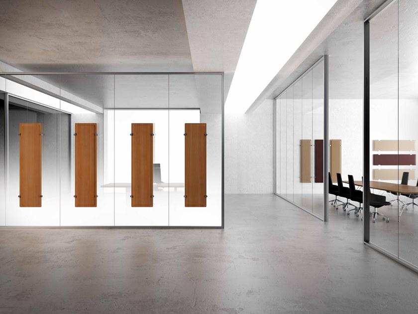 MASCAGNI Мобильная стена из алюминия и стекла для офиса Allinone sun-id-1370513 - Вид №21