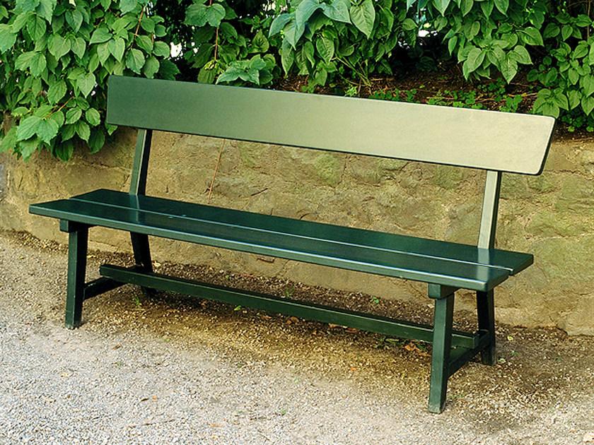 Nola Industrier Скамейка из дерева с подлокотниками Hjorthagen sun-id-1432683 - Вид №3